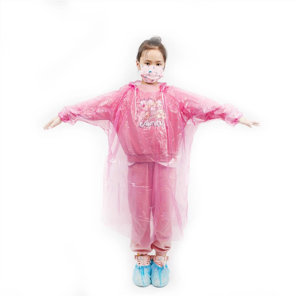Disposable Raincoat For Children