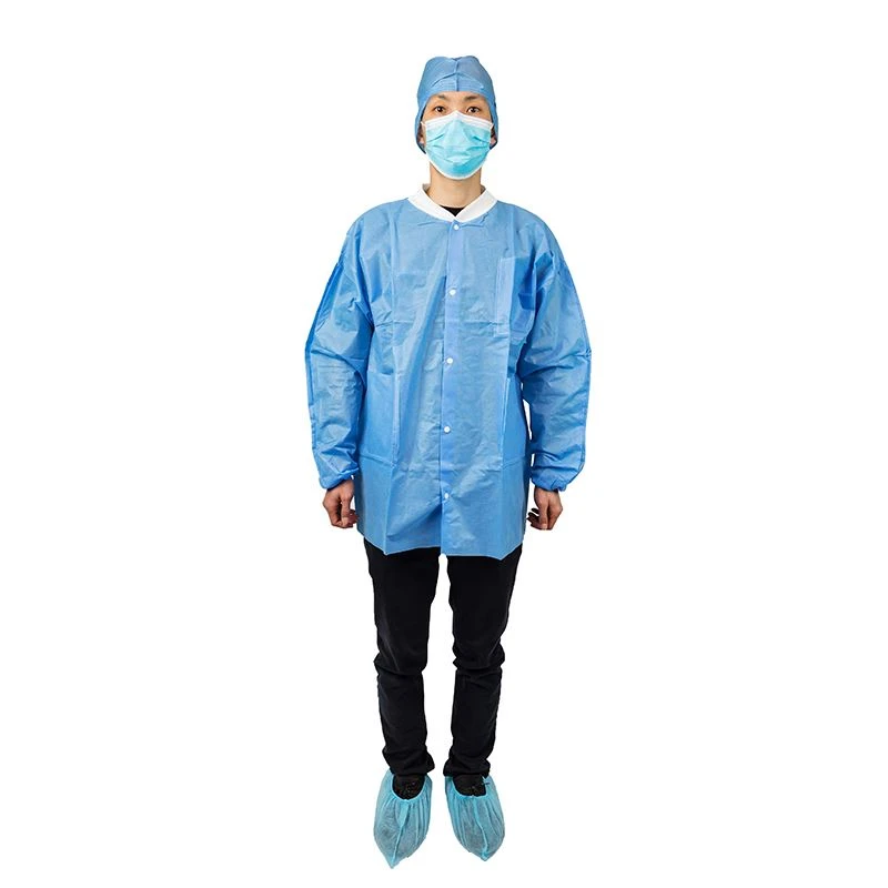 Short Disposable Lab Coats